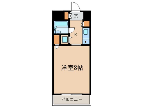 コンフォルト鶴舞の物件間取画像